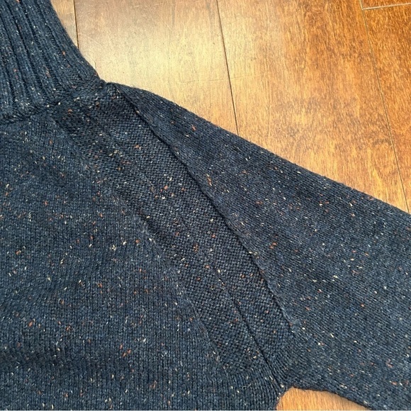 Mexx Men’s Classic Elbow Patch Wool Blend Sweater, Buttons at Neck, Size Sm - Picture 8 of 12